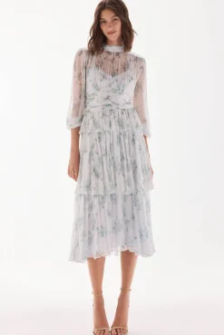 Vestido de volantes