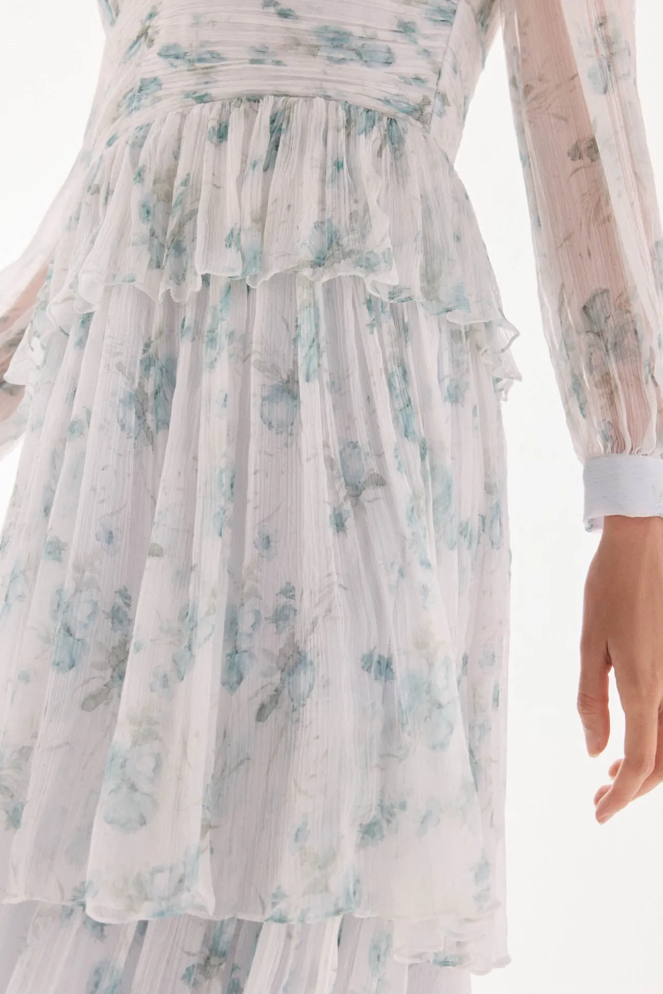 Vestido de volantes