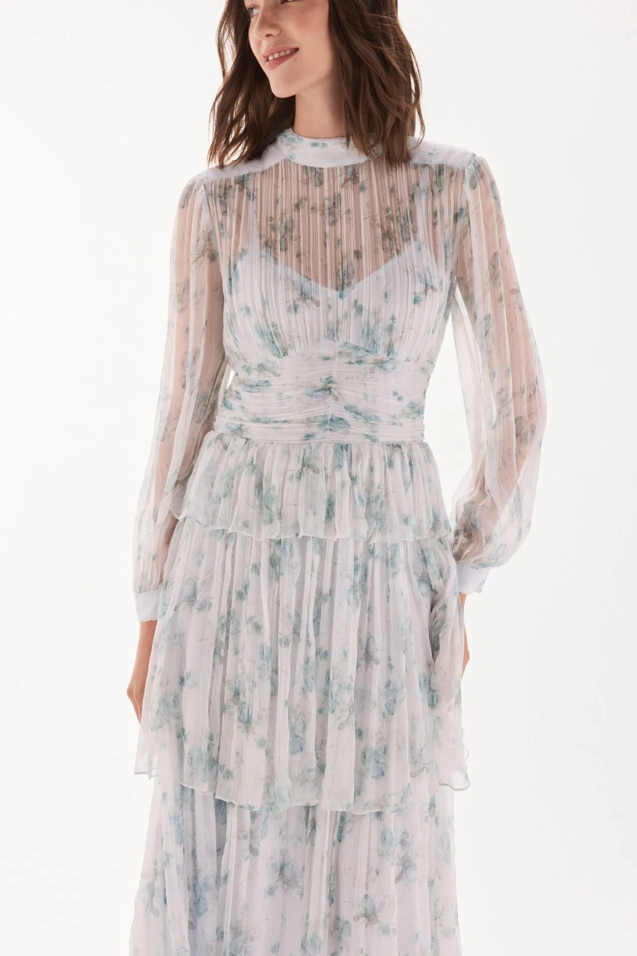 Vestido de volantes