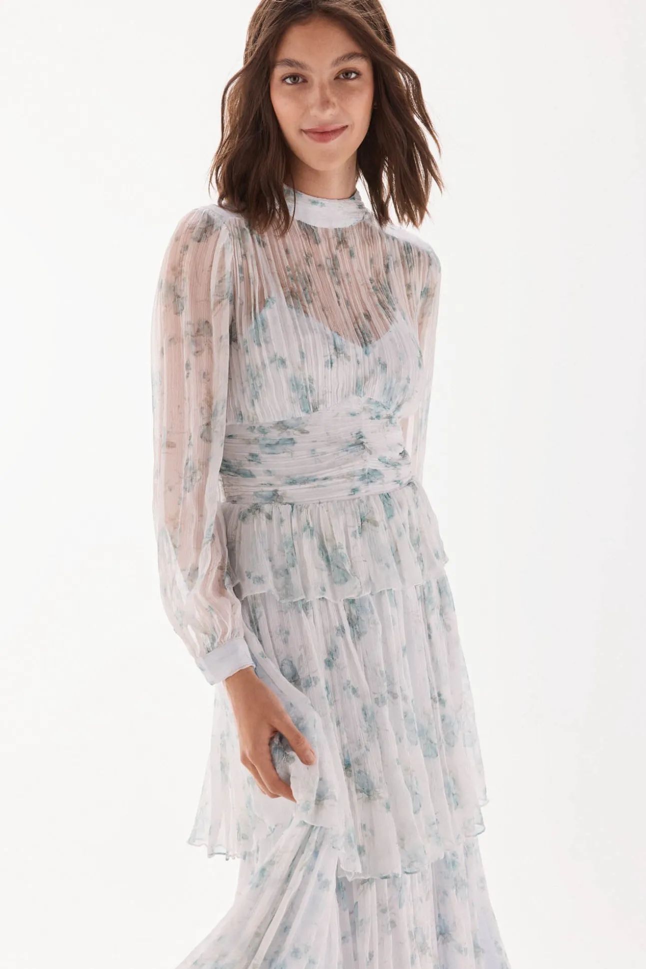 Vestido de volantes