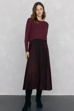 Vestido dos piezas brillo