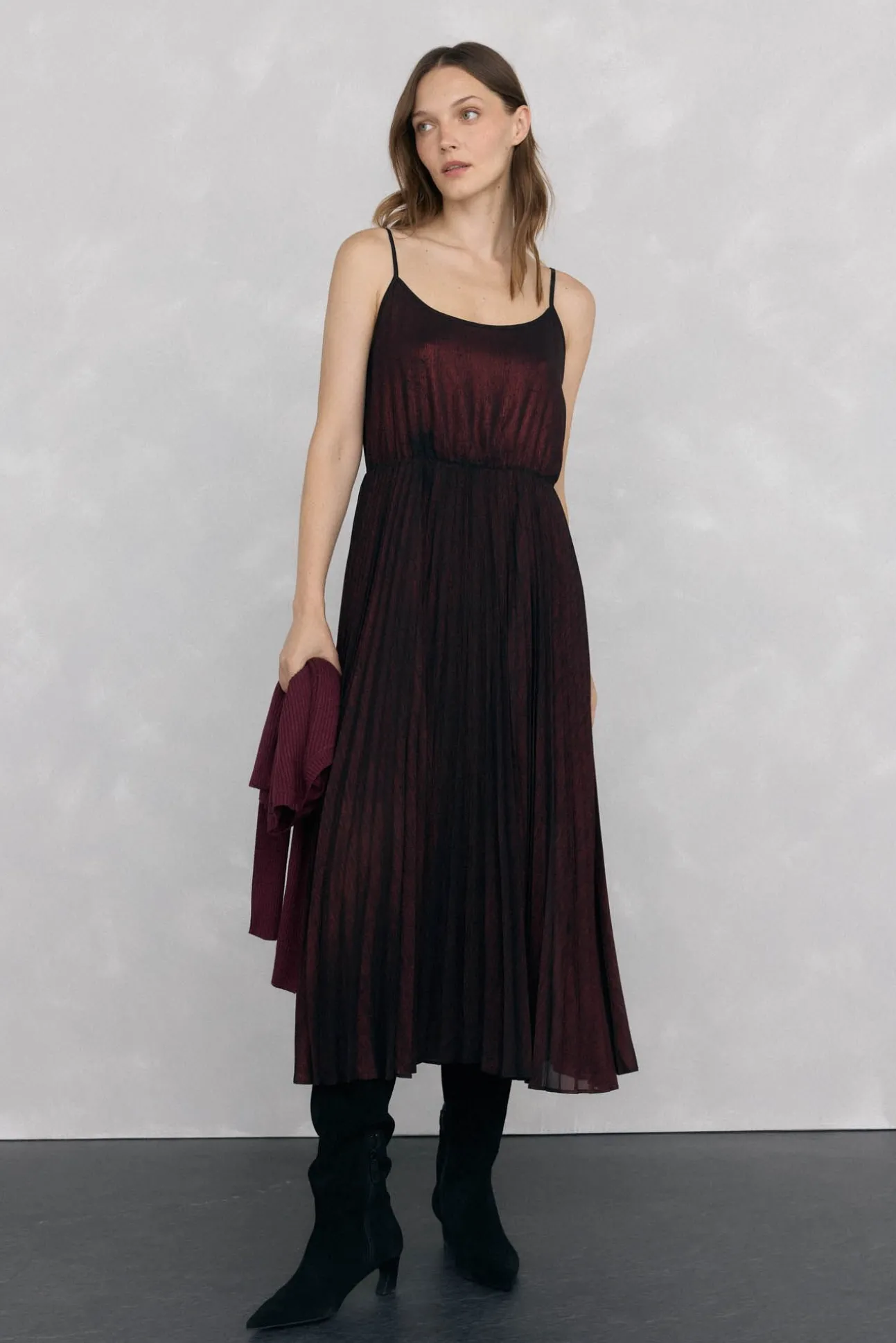 Vestido dos piezas brillo