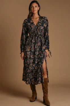 Vestido estampado Flor Giorgia