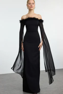 Vestido largo de noche