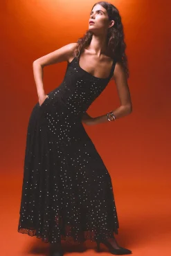 Vestido largo espejos