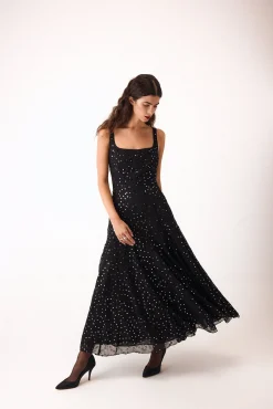 Vestido largo espejos
