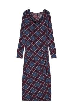 Vestido midi rombos