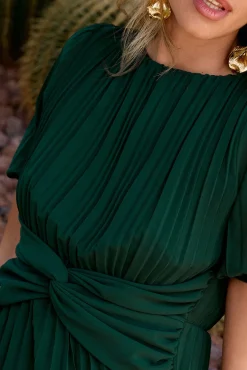 Vestido plisado Eulalia