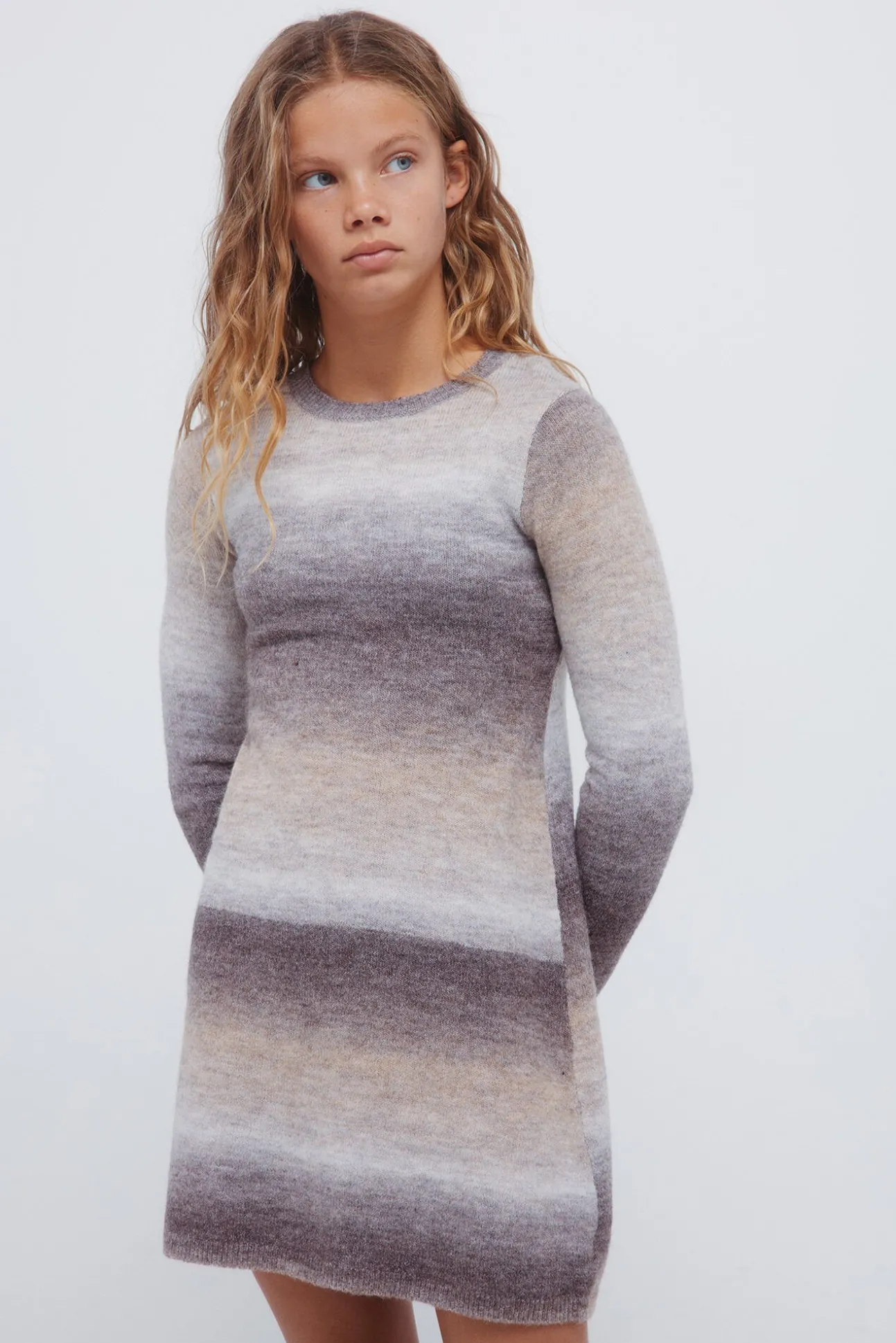 Vestido rayas niña