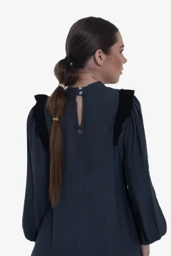 Vestido volantes