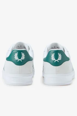 Zapatilla B4 embossed leather/suede