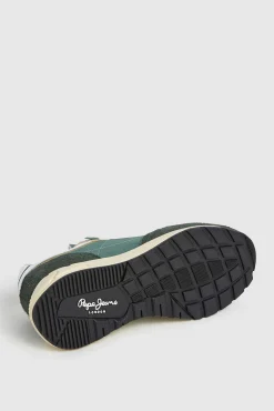 Zapatillas Con Detalles En Ante