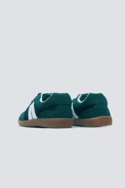 Zapatillas pana verdes