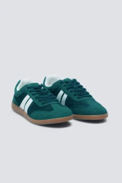 Zapatillas pana verdes